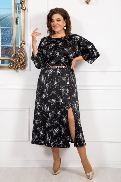 Платье Danaida 2131 черный - фото 4