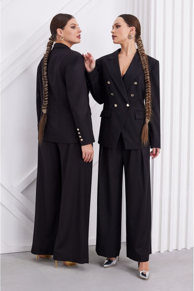 Брюки, жакет Lissana 4779 черный - фото 6