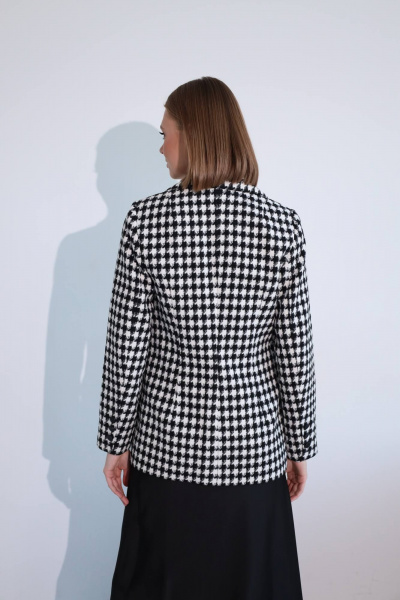 Женский жакет в стиле деловой классики с пуловерой PUR PUR 11-236/2 - фото 5