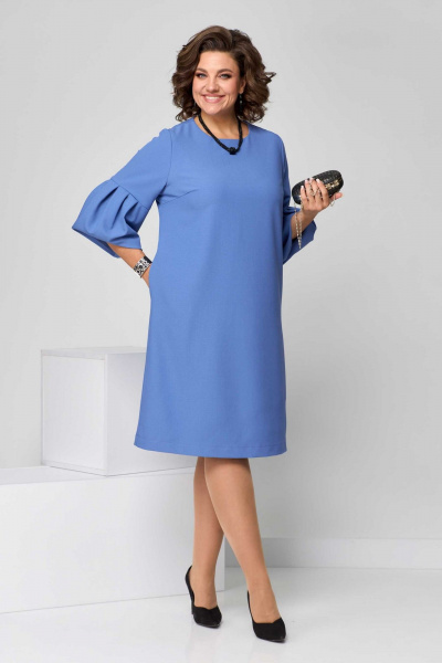 Платье Асолия 2650 голубой - фото 4