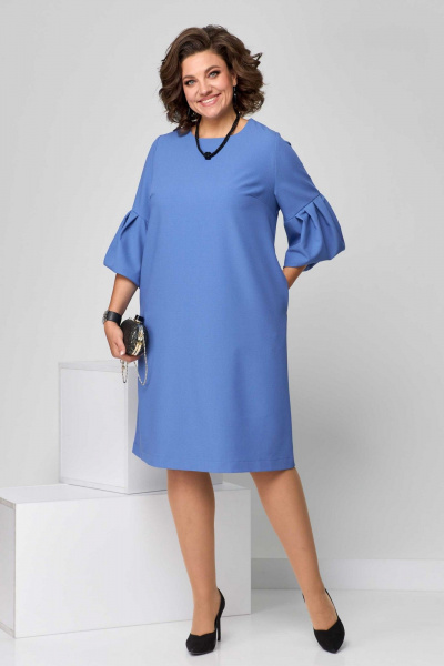 Платье Асолия 2650 голубой - фото 3