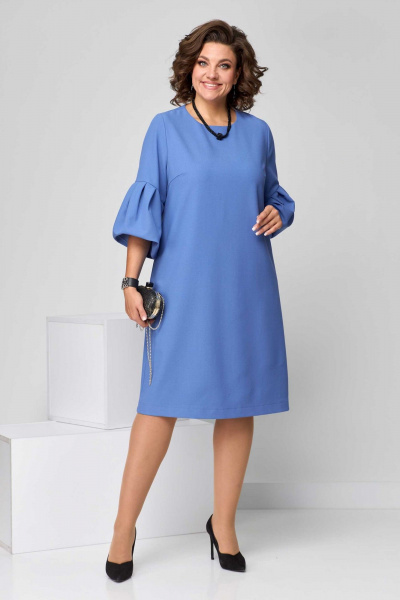 Платье Асолия 2650 голубой - фото 2