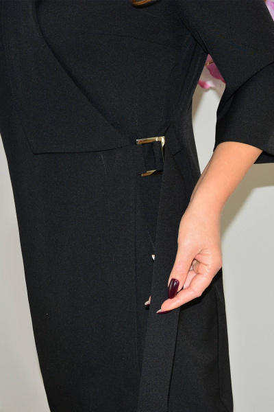 Элегантное нарядное платье с асимметрией Needle 514/3 - фото 4