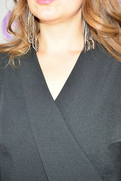 Элегантное нарядное платье с асимметрией Needle 514/3 - фото 3