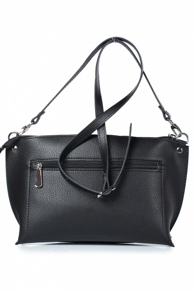 Сумка на каждый день из экокожи черная Galanteya 30123.23с816к45 черный - фото 3