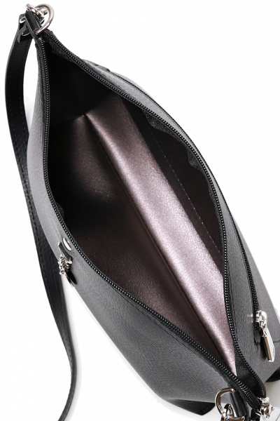 Сумка на каждый день из экокожи черная Galanteya 30123.23с816к45 черный - фото 5