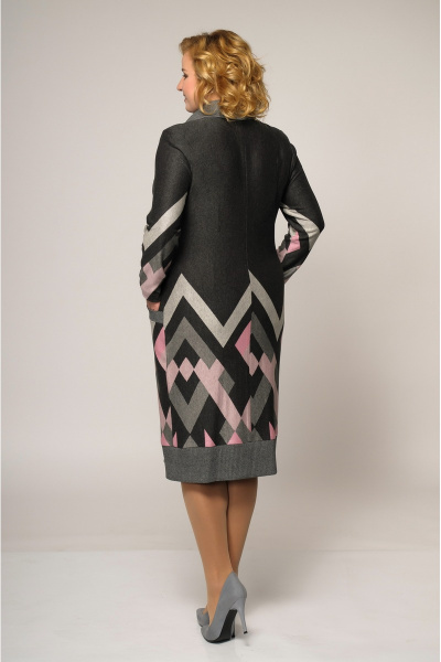 Платье GALEREJA 374 темно-серый - фото 2