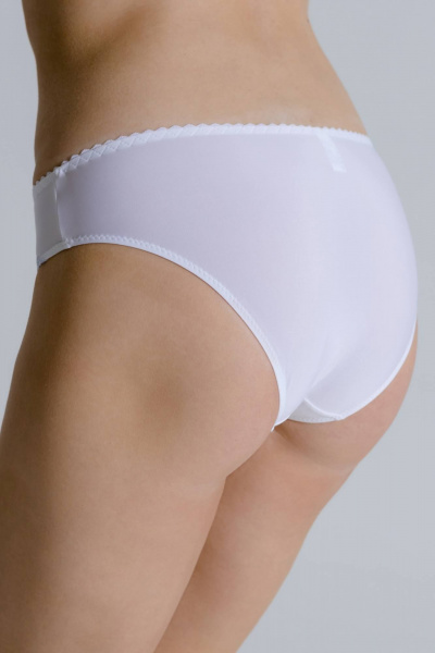 Трусы с вышивкой из микрофибры и сеткой Леди Леда 324-4st - фото 3