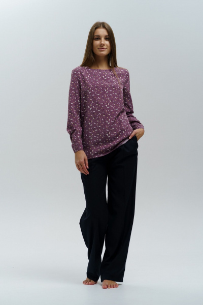 Блуза Manika Belle 301А44/2 сиреневый - фото 8