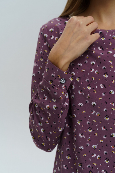 Блуза Manika Belle 301А44/2 сиреневый - фото 7