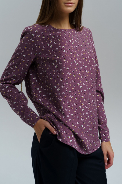 Блуза Manika Belle 301А44/2 сиреневый - фото 6
