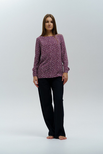 Блуза Manika Belle 301А44/2 сиреневый - фото 4