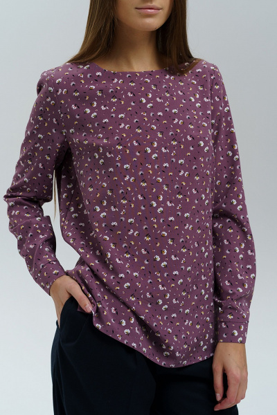 Блуза Manika Belle 301А44/2 сиреневый - фото 3