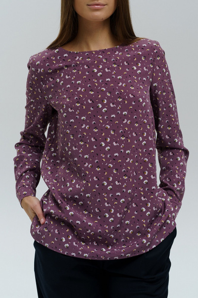 Блуза Manika Belle 301А44/2 сиреневый - фото 2