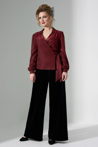 Блуза Euromoda 484 красный - фото 1