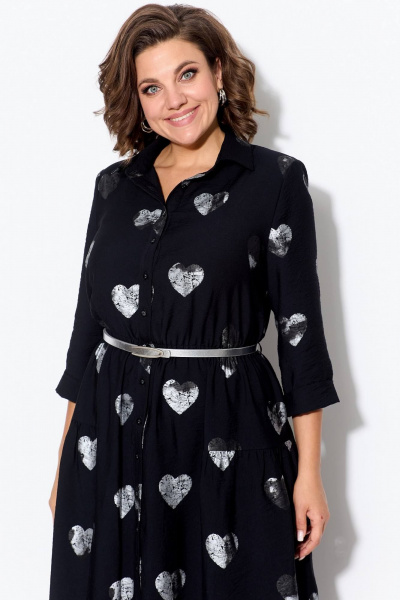 Платье Koketka i K 1102 черный - фото 9