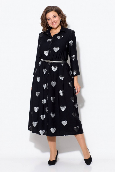 Платье Koketka i K 1102 черный - фото 1