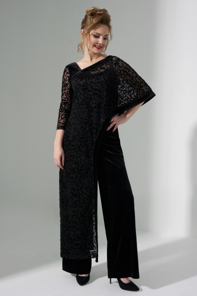 Брюки, накидка, топ Euromoda 488 - фото 4