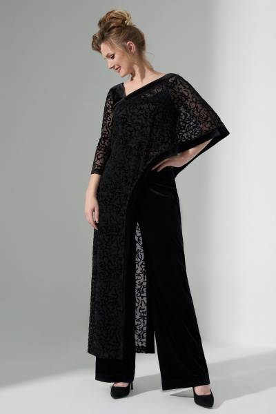 Брюки, накидка, топ Euromoda 488 - фото 1