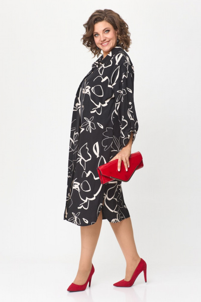 Платье Solomeya Lux 961 черный - фото 12