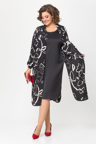 Платье Solomeya Lux 961 черный - фото 10