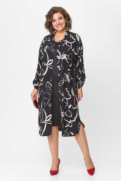 Платье Solomeya Lux 961 черный - фото 9