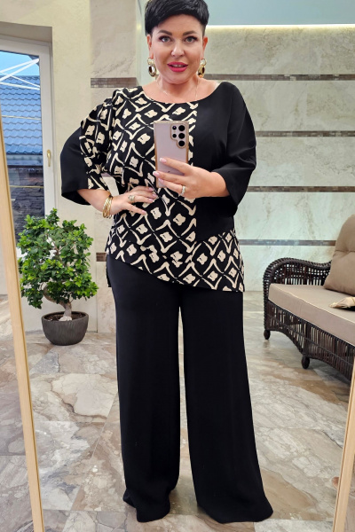 Блуза, брюки Vittoria Queen 20323/1 - фото 5