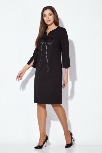 Платье TAiER 1253 черный_бант - фото 4