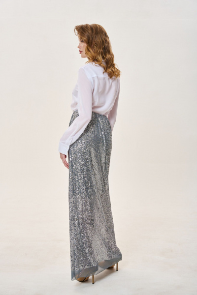 Рубашка FLAIM 1003.02 белый - фото 8