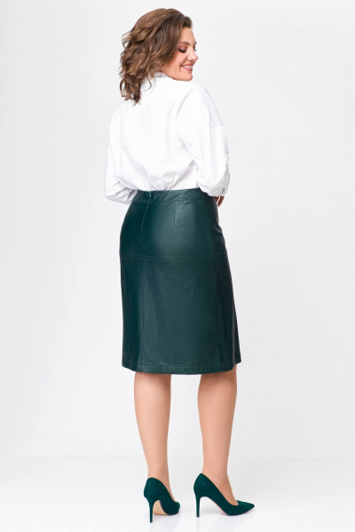 Юбка Swallow 701 темно-зеленый - фото 3
