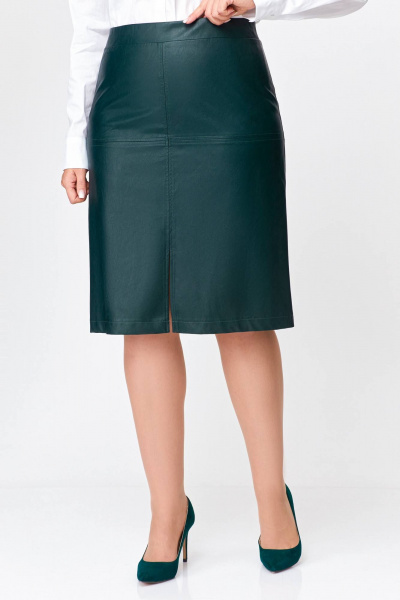 Юбка Swallow 701 темно-зеленый - фото 7