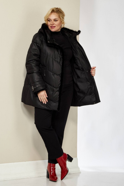 Куртка Shetti 2134 черный - фото 8