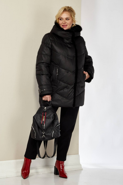 Куртка Shetti 2134 черный - фото 4
