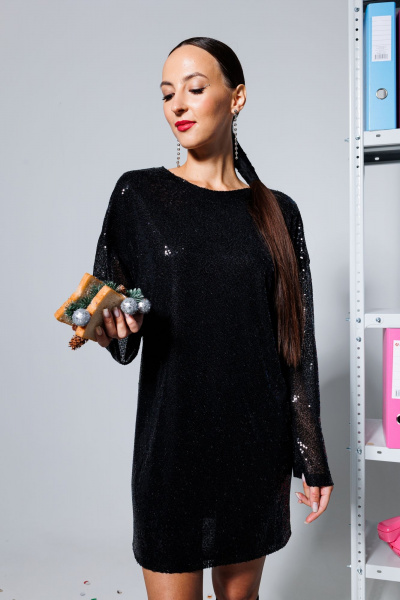 Платье KOKOdea 4.28.1 черный - фото 2