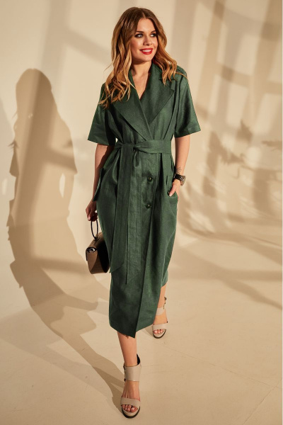 Платье Golden Valley 4671 мох - фото 1