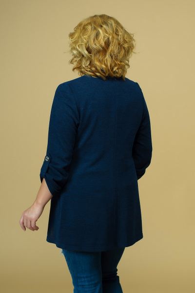 Кардиган Медея и К 1726 тем.синий - фото 2