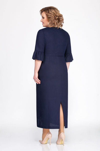 Платье LaKona 1285 синий - фото 3