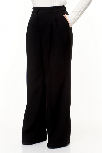 Классическая юбка-карандаш на подкладке из вискозы с высокой посадкой Abbi 2007 черный - фото 9