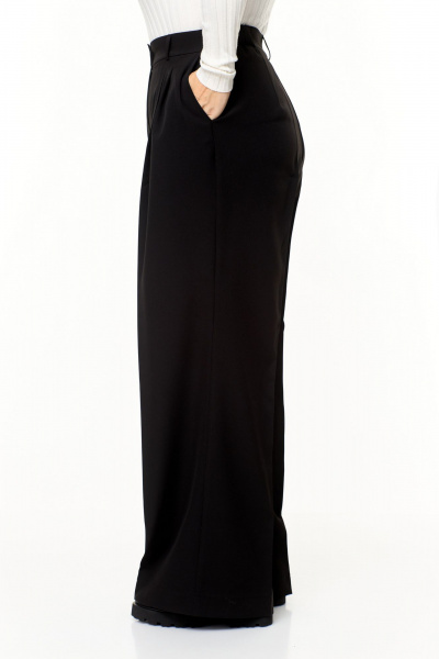 Классическая юбка-карандаш на подкладке из вискозы с высокой посадкой Abbi 2007 черный - фото 3