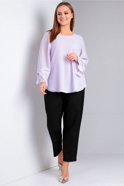 Блуза Таир-Гранд 62365 лаванда - фото 7