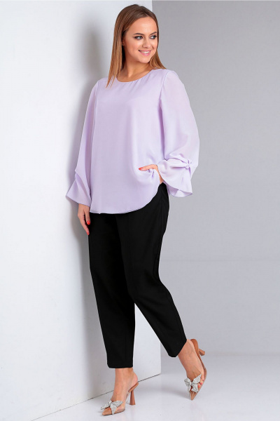 Блуза Таир-Гранд 62365 лаванда - фото 5