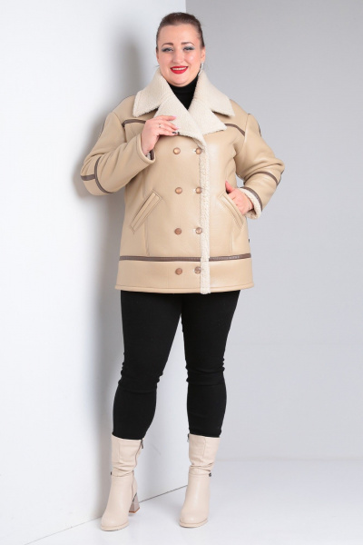 Дубленка Celentano 2052.1 бежевый - фото 1