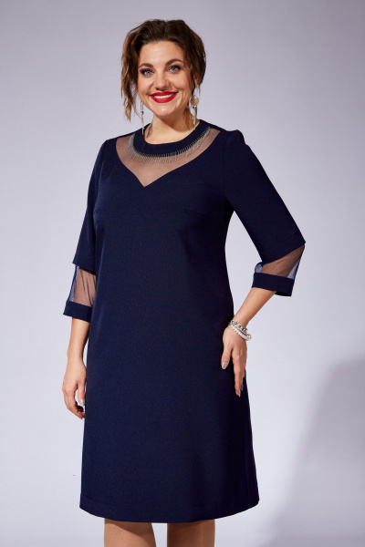 Платье VI ORO VR-1099 синий - фото 5