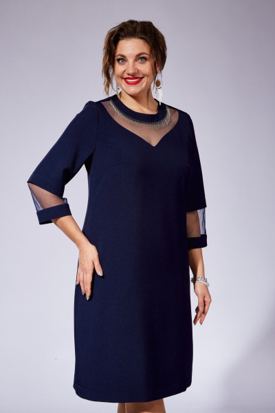 Платье VI ORO VR-1099 синий - фото 4