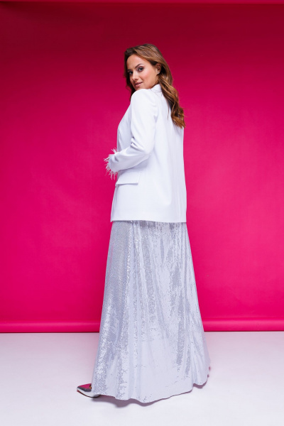 Жакет AURA otd 1085 белый - фото 13