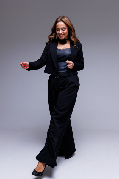 Жакет AURA otd 1087 черный - фото 11