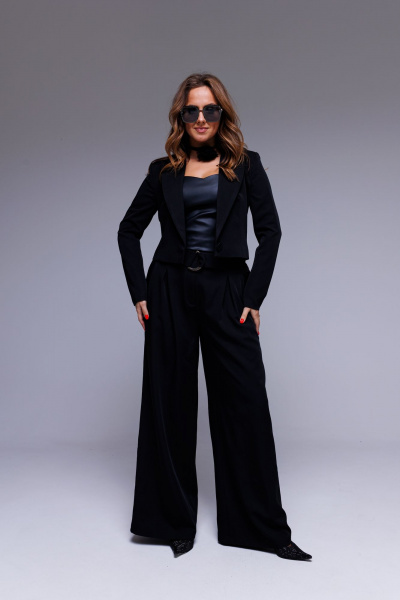 Жакет AURA otd 1087 черный - фото 10
