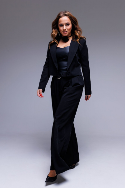 Жакет AURA otd 1087 черный - фото 7