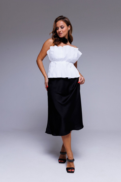Юбка AURA otd 5043 черный - фото 5