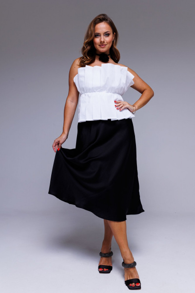 Юбка AURA otd 5043 черный - фото 2